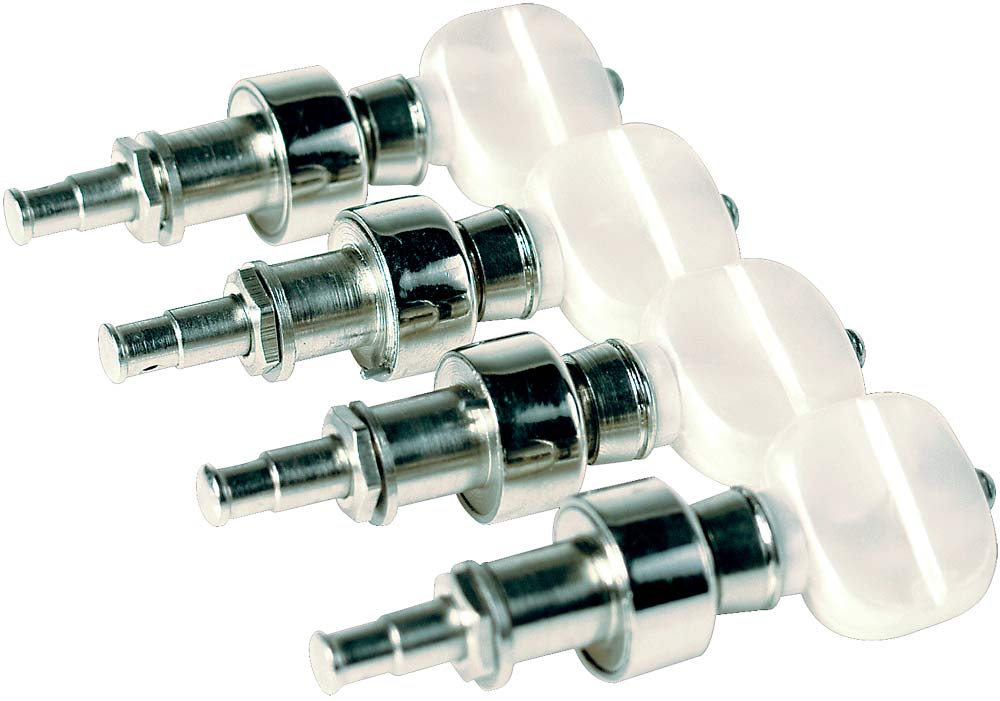 Golden Gate Set of 4 Planetary Banjo pegs White Perloid Buttons