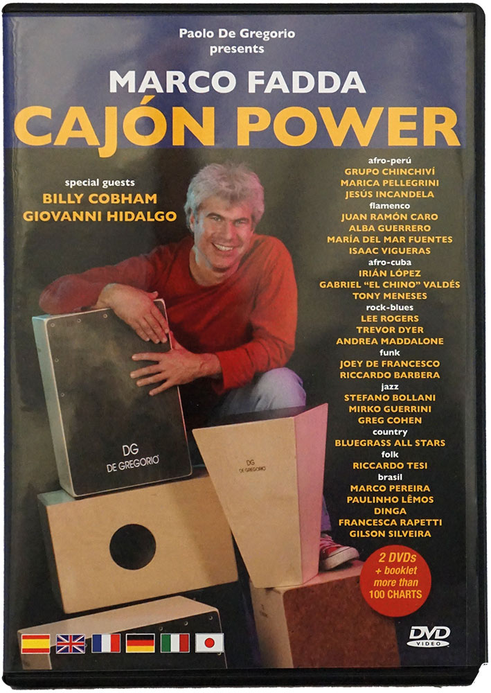 Power Cajon DVD - Marco Fadda How to play the Cajon in lots of musical traditions