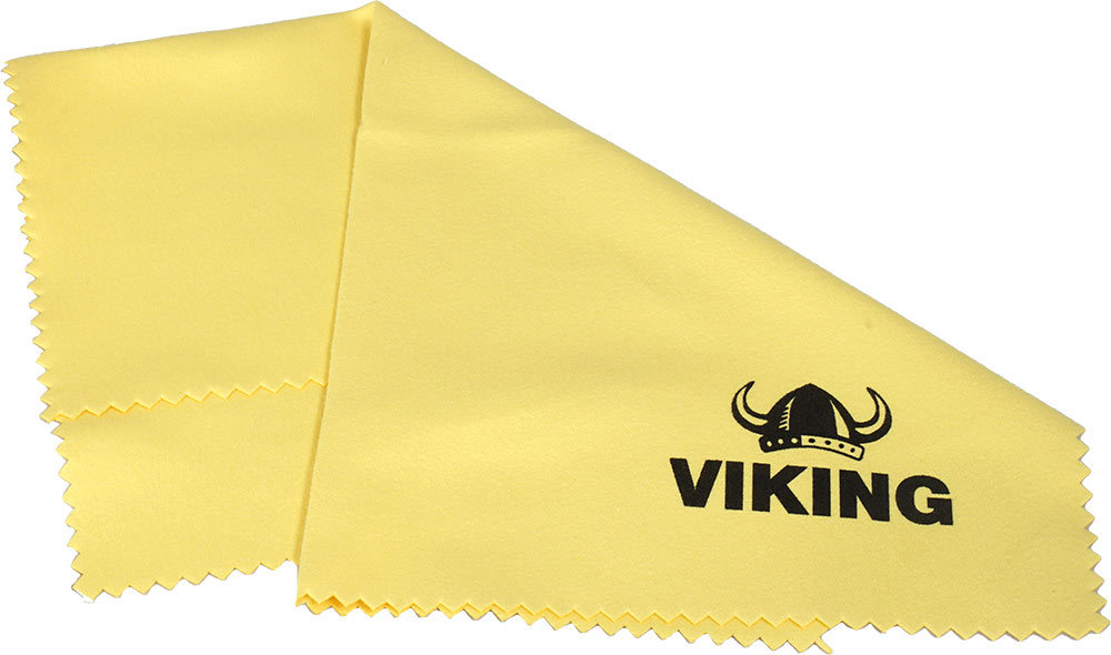 Viking VCCY Guitar Cleaning Cloth, Yellow Extra soft microfibre. 25mm x 25mm