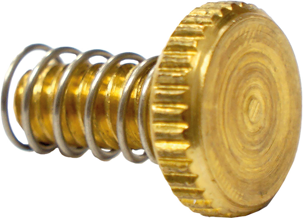 Shubb F5 Replacement Thumbscrew/spring For Shubb 5th string capo. Brass