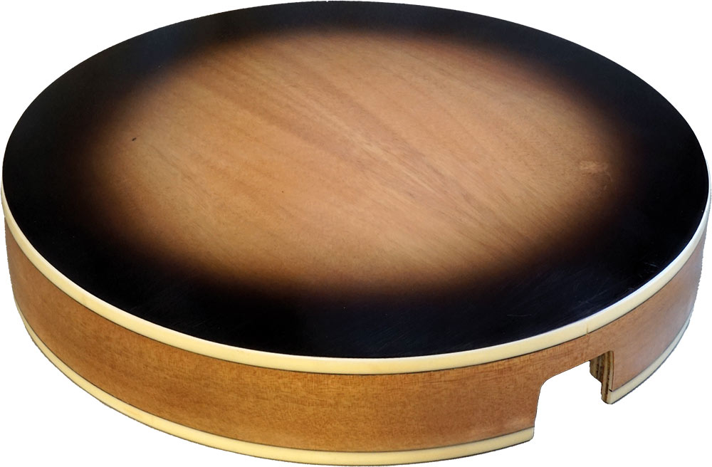 Viking Uke Banjo Resonator Pot A replacement laminate mahogany pot. Internal dimension: 263mm