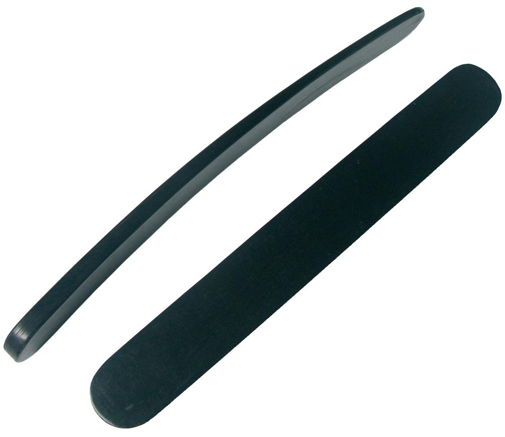 Atlas Ebony Bones, Pair Polished ebony bones with a nice clean sound. Tapered shape