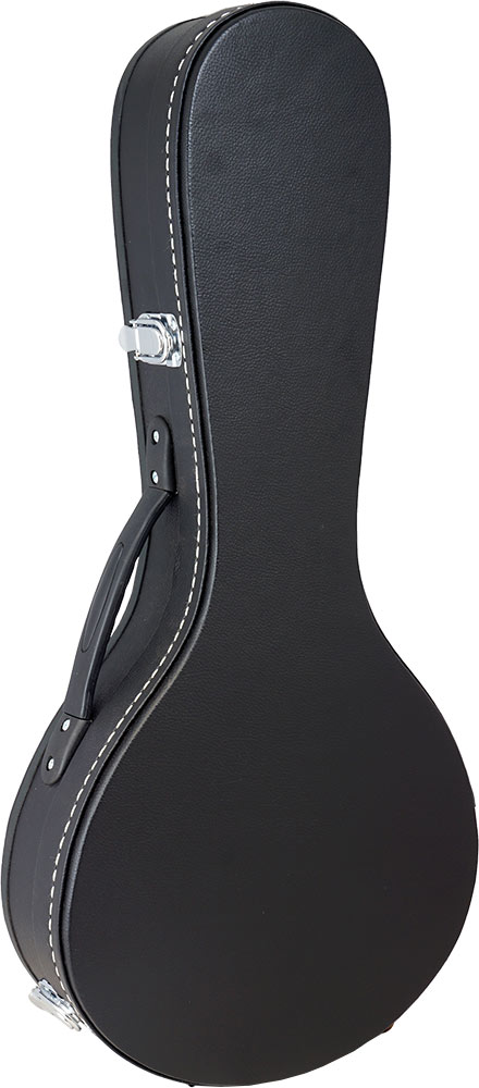 Viking VMC-05A Mandolin Case, A style Soft black padded interior lining. Chrome colored hardware