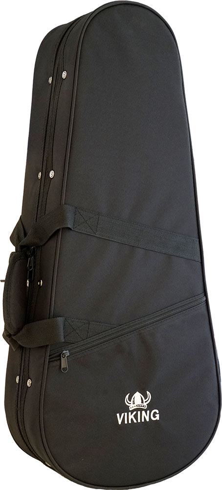 Viking VMC-08 Oblong Foam Mandolin Case Suitable for most mandolins, with an internal storage and external pocket