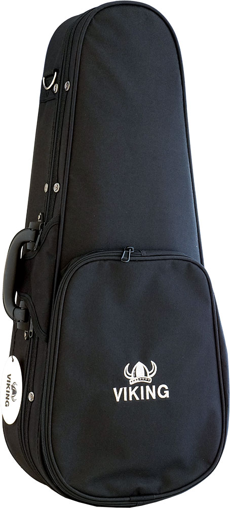 Viking VUC-08C Uke Foam Case, Concert A lightweight oblong pod case that fits most concert ukuleles