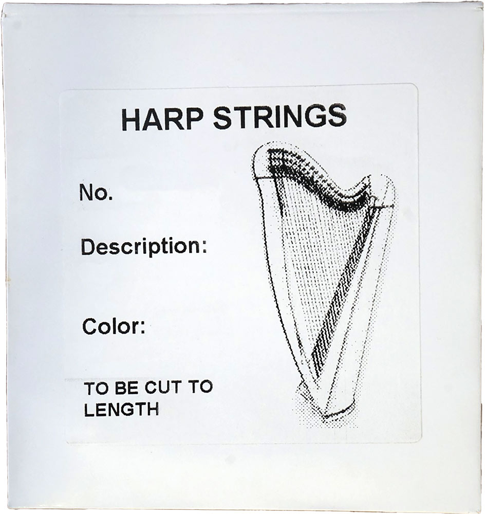 Glenluce Harp String, G32 5th octave, .050 steel wound/.030 gauge steel core