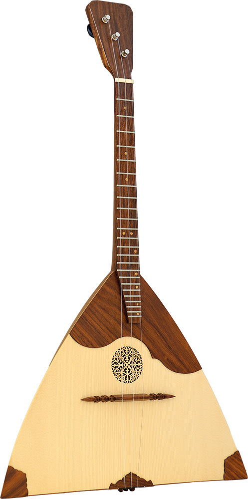 Atlas AB-42 Prima Balalaika Solid spruce top with rosewood/lacewood ribs