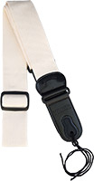 Viking VGS-60I Cotton Guitar Strap, Ivory